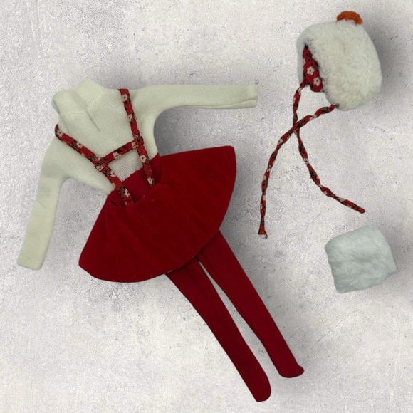 Mattel Other - Vintage Barbie: Skipper Skating  Fun #1908 (1964-66) hat outfit and cuff